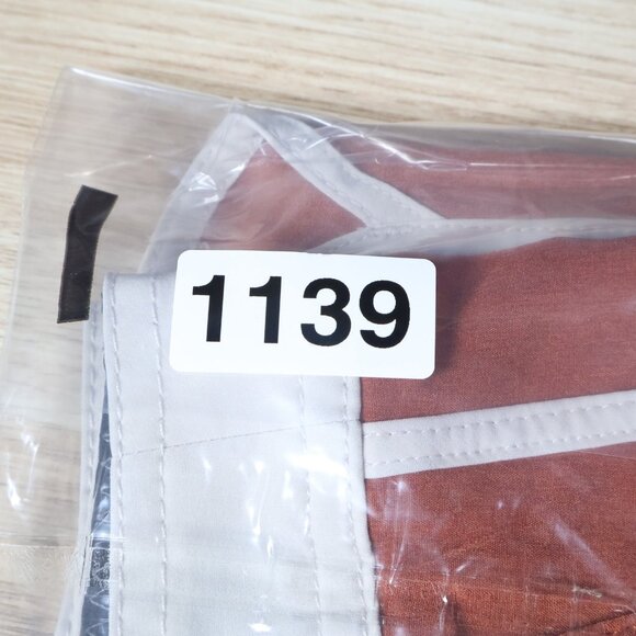 Vuori Cruise Board Shorts Mens Size 36 Red Two Tone Swim Trunks Surf Beach - Picture 11 of 11